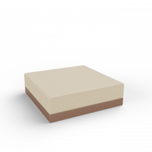 Пуф Quarter modular с подушками Bone Brown